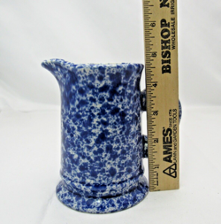 POTTERY BLUE SPONGEWARE