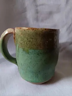SIGNED POTTERY COFFEE