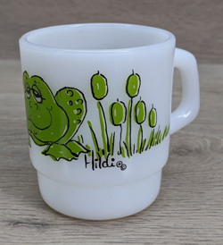 HILDI FROG CATTAILS