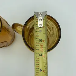 AMBER GLASS BARREL