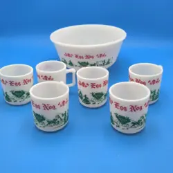 NOG FOOTED MUGS