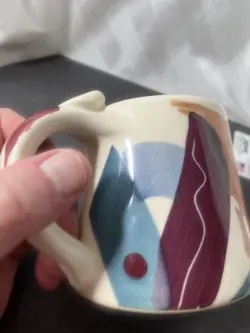 POTTERY MUG COFFEE