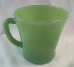 GREEN HANDLE MUG