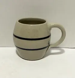 VINTAGE MARSHALL POTTERY COFFEE CUP MUG MARSHALL TEXAS SIGNED