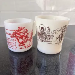 DAVY CROCKETT MUGS