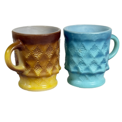 VINTAGE ANCHOR HOCKING FIRE KING MUG