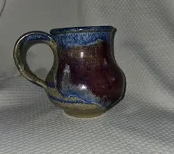 HANDMADE PURPLE BLUE
