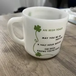 CUP MILK GLASS