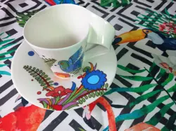 CUP SAUCER PORCELAIN