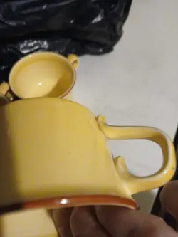 YELLOW COFFEE CUP