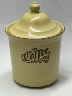 VINTAGE PFALTZGRAFF VILLAGE COFFEE CANISTER WITH LID 508 503 CANISTER