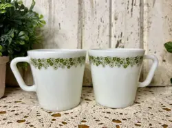 BLOSSOM HANDLED MUGS