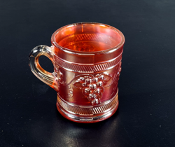 CARNIVAL GLASS BANDED