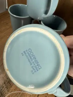 BLUE COFFEE CUPS
