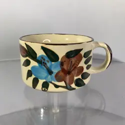 CUP W/ BLUE