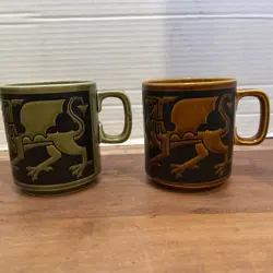 2-VINTAGE HORNSEA POTTERY