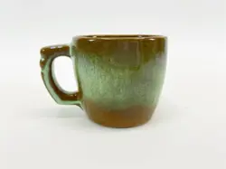 FRANKOMA PRAIRIE GREEN PLAINSMAN COFFEE MUGS 5C D-HANDLE FLAT 3