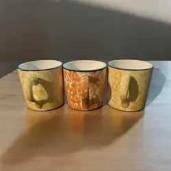 CUPS/MUGS IN YELLOW