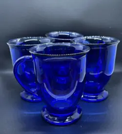 HOCKING COBALT GLASS