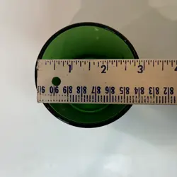GREEN GLASS MUGS