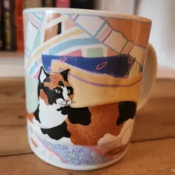 VINTAGE CALICO CAT