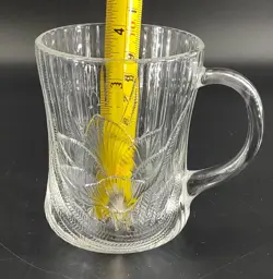 FLOWER GLASS MUGS