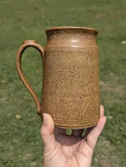 STONEWARE POTTERY STEIN/MUG