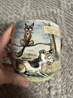 CARTOON FOX POTTERY