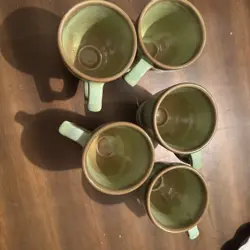 GREEN/BROWN GLAZE