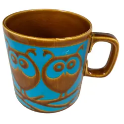 CUP MUG BROWN