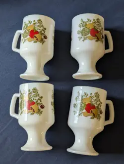 OF PEDESTAL CUPS/