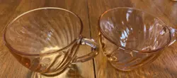 DEPRESSION GLASS SWIRL