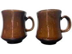 USA POTTERY BROWN