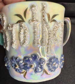 GERMAN LUSTERWARE PORCELAIN
