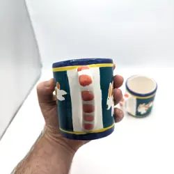 STONEWARE COFFEE MUGS