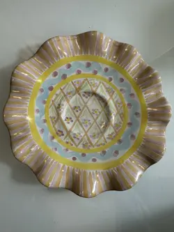PAINTED SAUCER