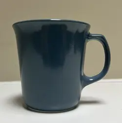 BLUE MILK GLASS