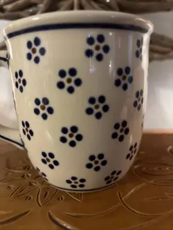 BLUE FLORAL COFFEE