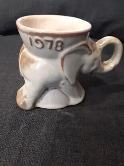 POLITICAL ELEPHANT MUG