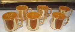 PEACH LUSTER MUGS