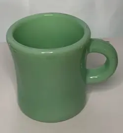 VTG FIRE KING OVEN WARE JADE CUP MUG 3