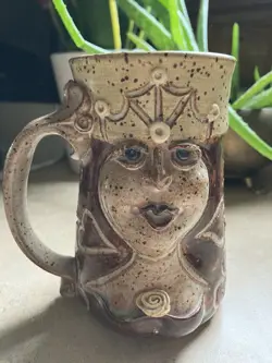 3D POTTERY FACE