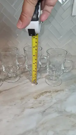 FOOTED MUGS SET
