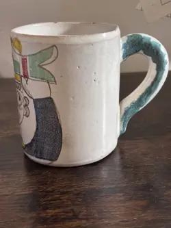 POTTERY MUG VINTAGE