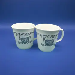 CORELLE BLUE HEART