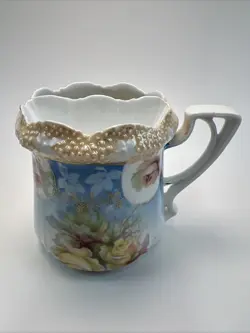FLORAL SHAVING MUG