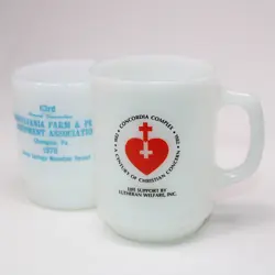 VINTAGE FIREKING MUGS