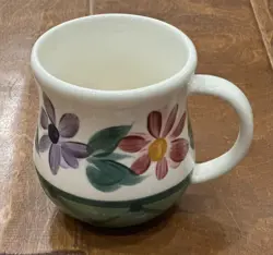 VINTAGE GAIL PITTMAN DAISY CHAIN MUG 1993 SIGNED