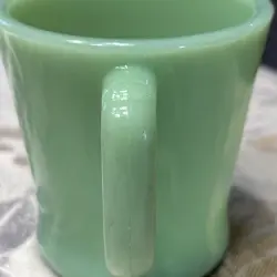 JADEITE GREEN HANDLE