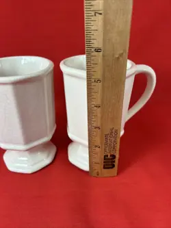 FOOTED COFFEE MUGS